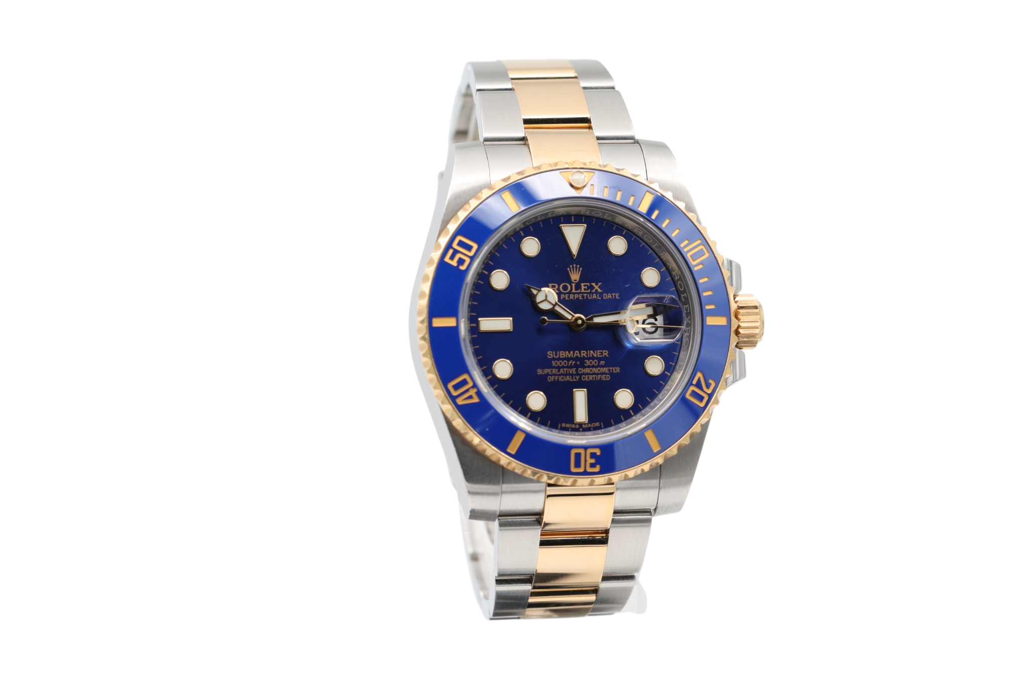 Rolex - Submariner – Blue – 116613LB – 2015