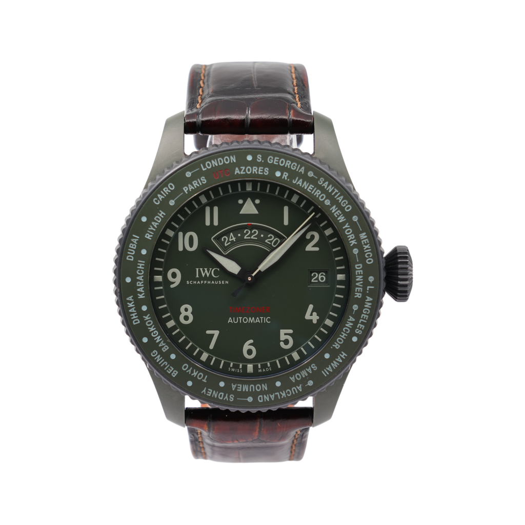 IWC - Pilot Timezoner – Green – IW395601 – 2025