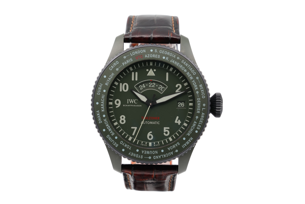 IWC - Pilot Timezoner – Green – IW395601 – 2025