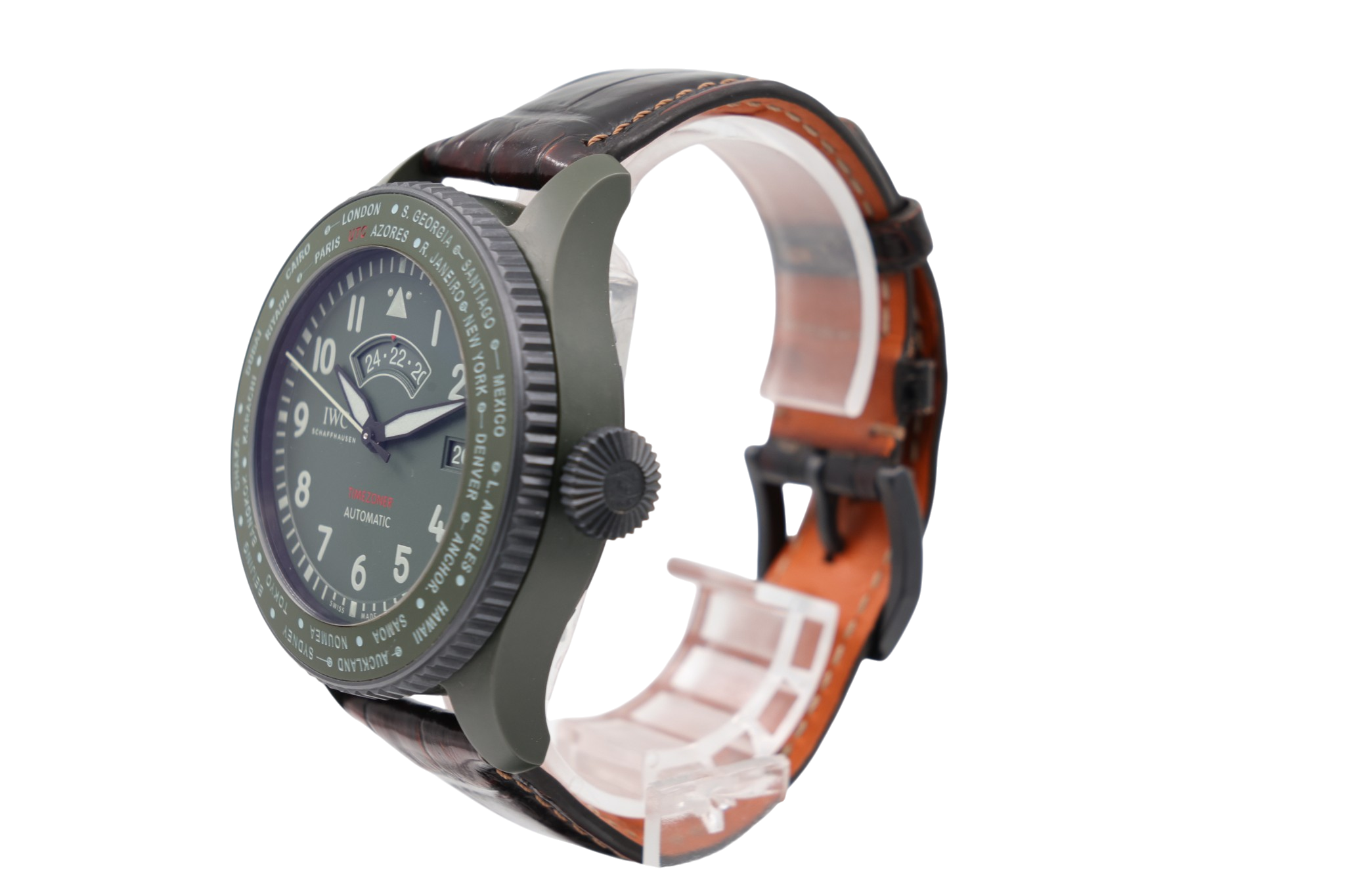 IWC - Pilot Timezoner – Green – IW395601 – 2025