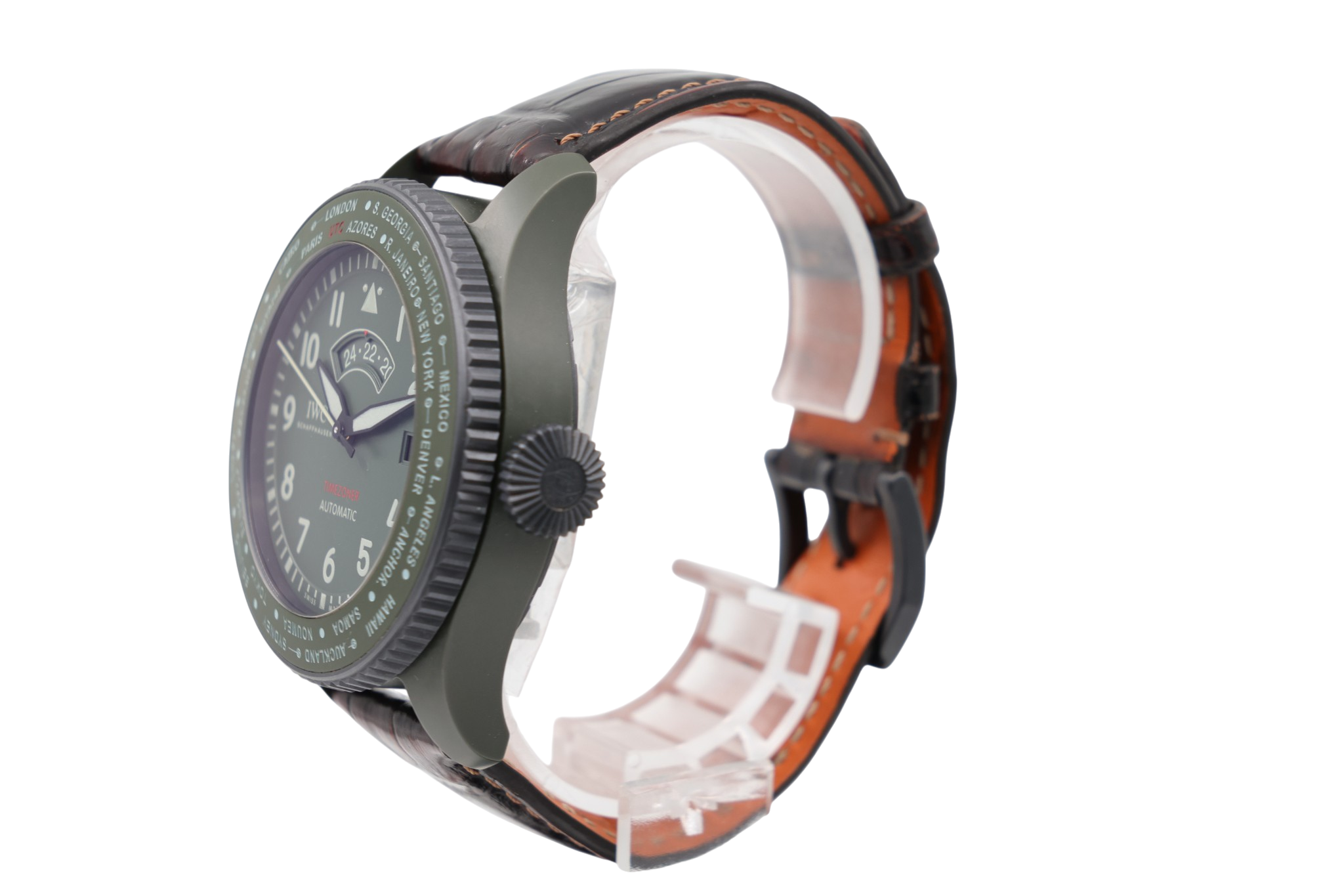 IWC - Pilot Timezoner – Green – IW395601 – 2025