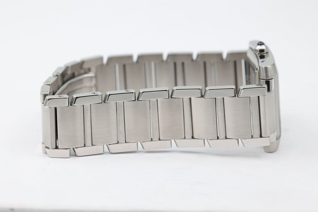 Cartier - Tank Francaise – White Roman Numerals – 2302 – 2000s