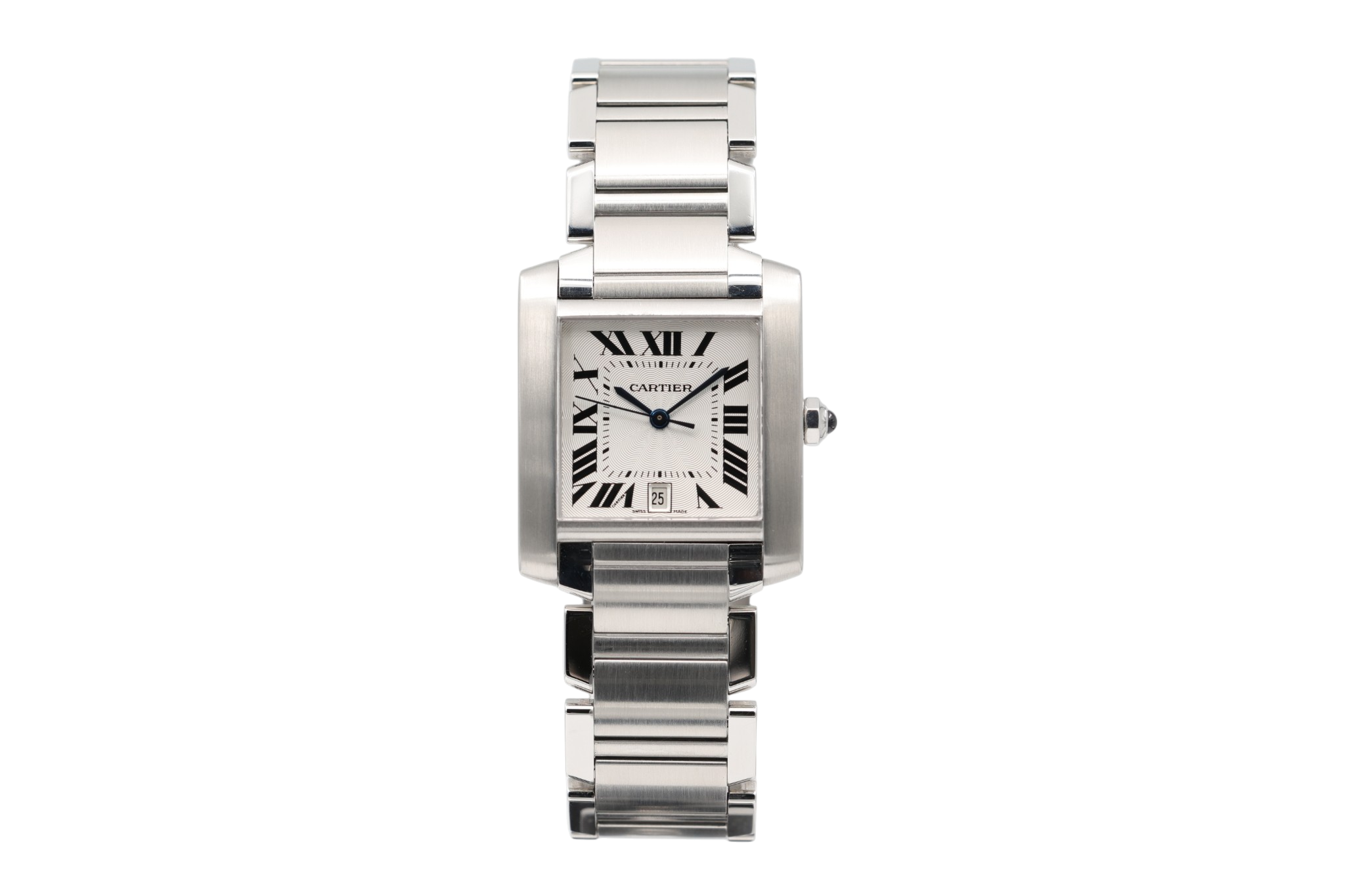 Cartier - Tank Francaise – White Roman Numerals – 2302 – 2000s