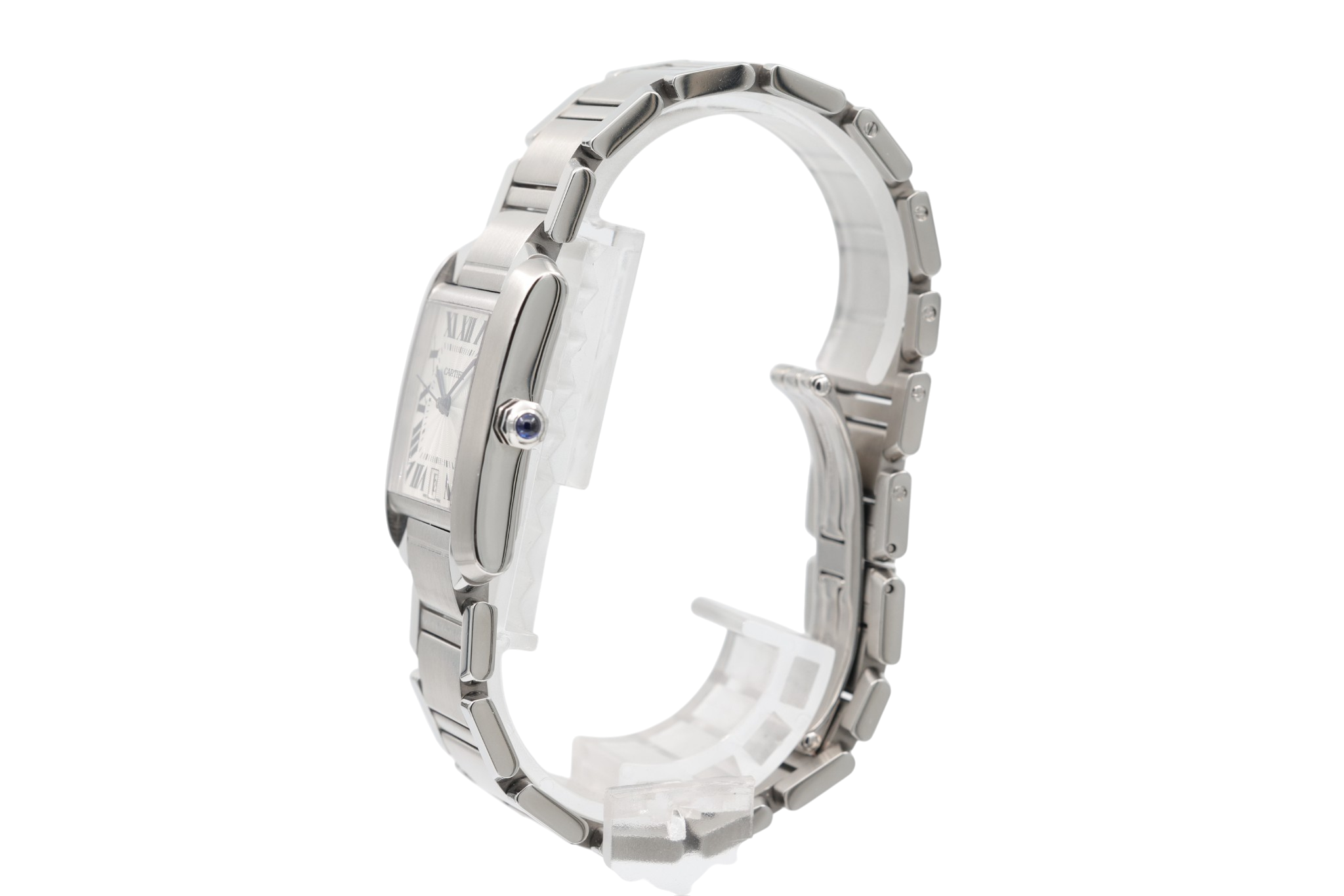 Cartier - Tank Francaise – White Roman Numerals – 2302 – 2000s