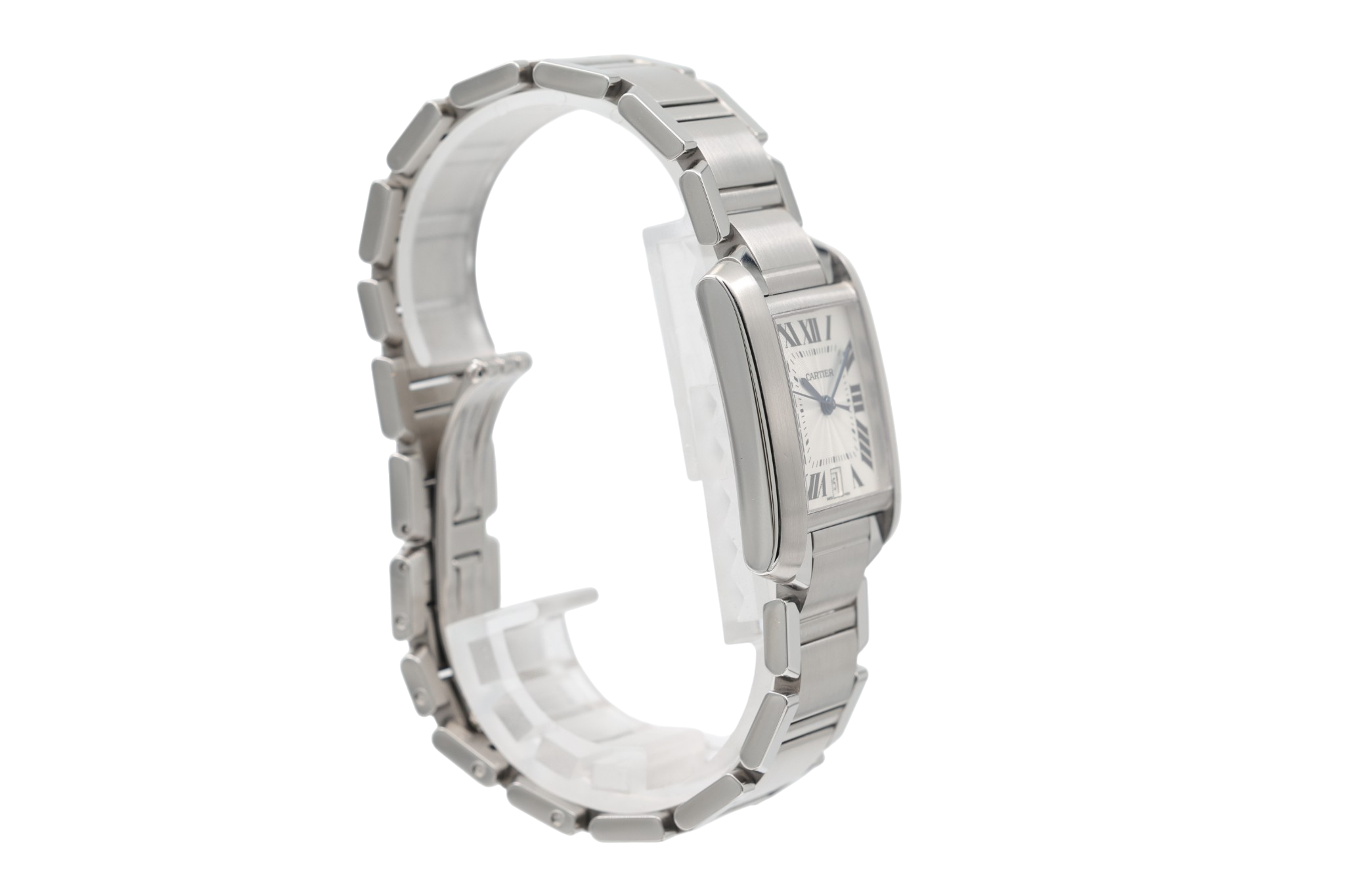 Cartier - Tank Francaise – White Roman Numerals – 2302 – 2000s