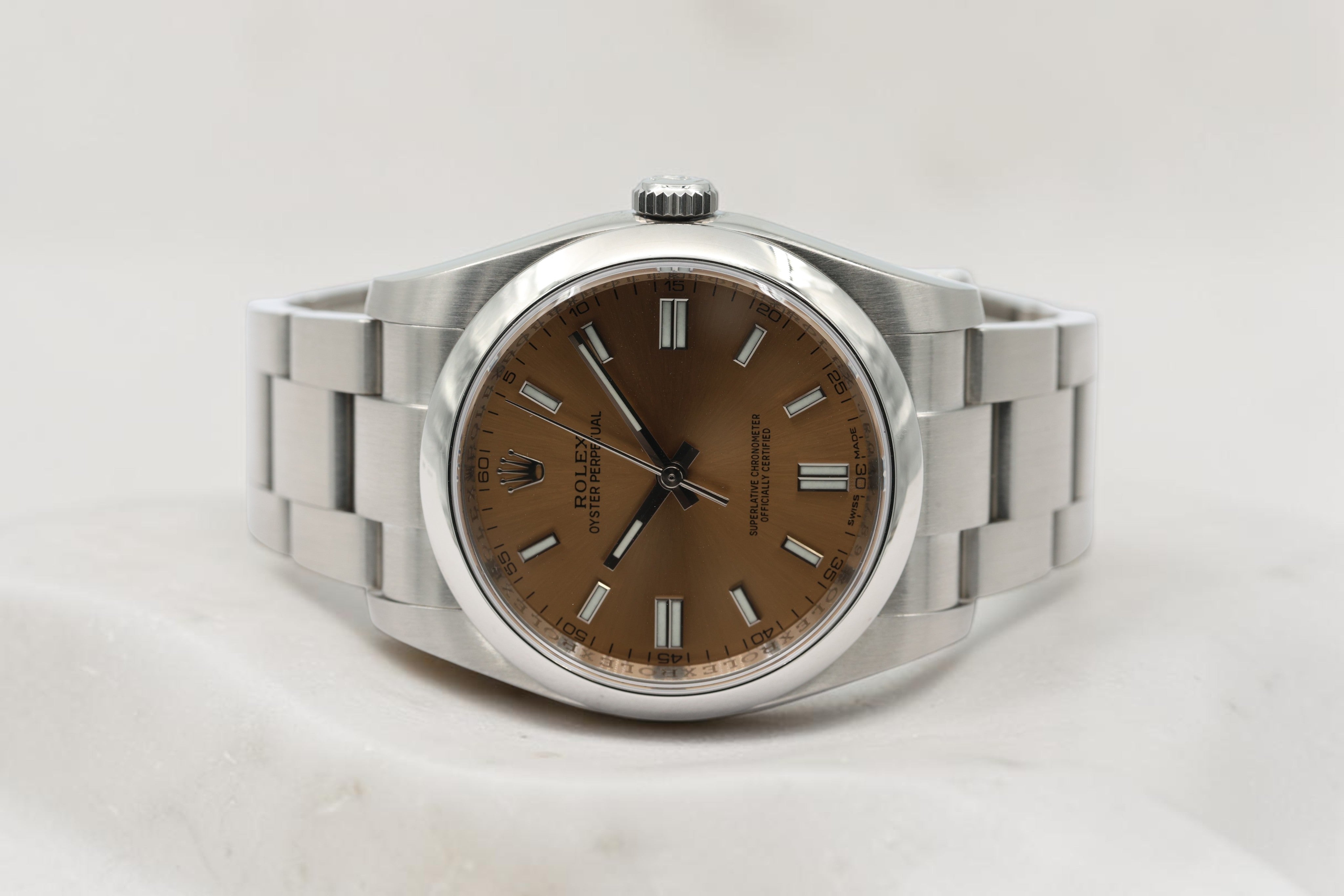 Rolex - Oyster Perpetual – White Grape – 116000 – Circa 2014