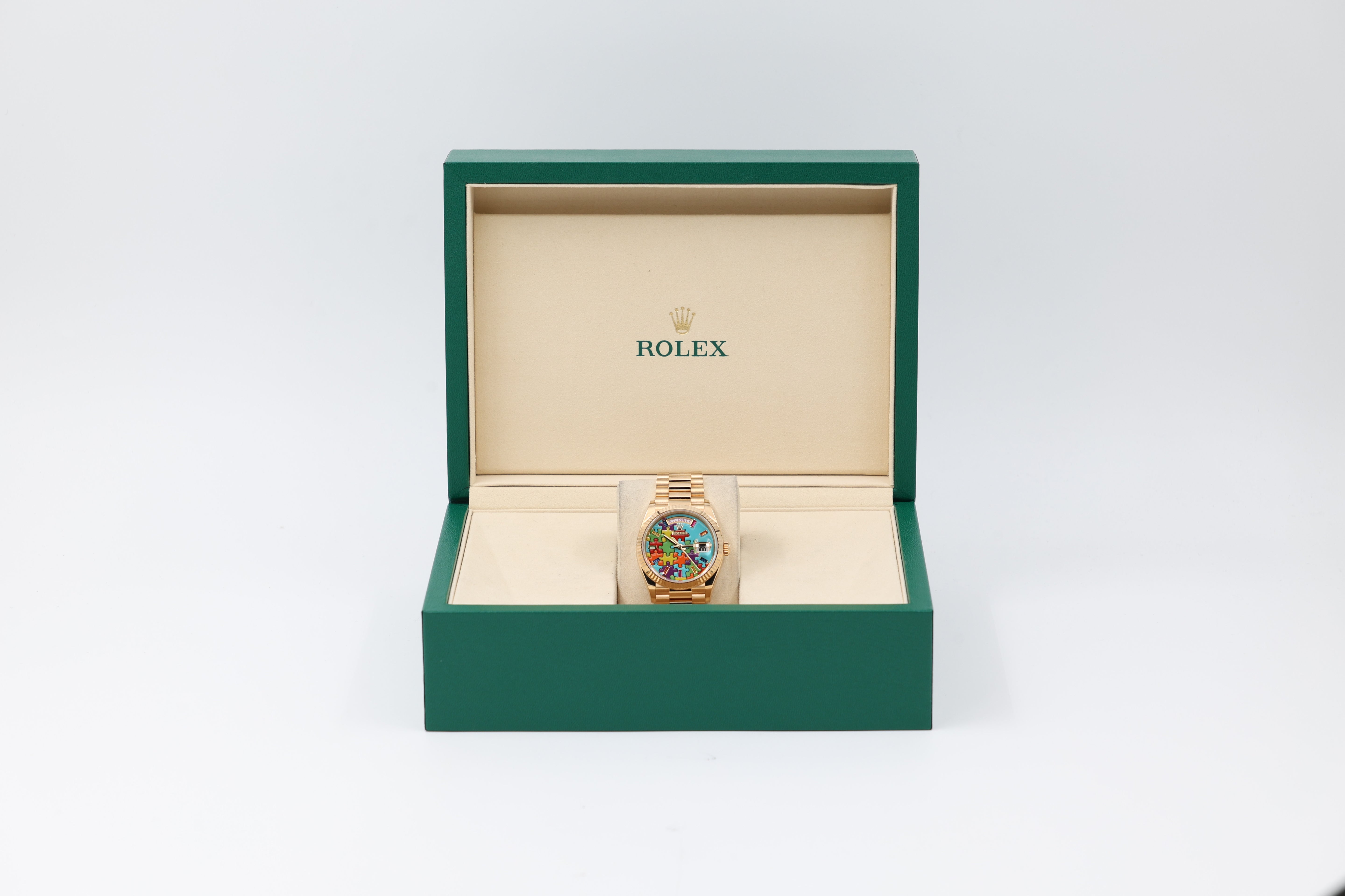 Rolex - Day-Date - "Puzzle Emoji" - 128238 - 2025