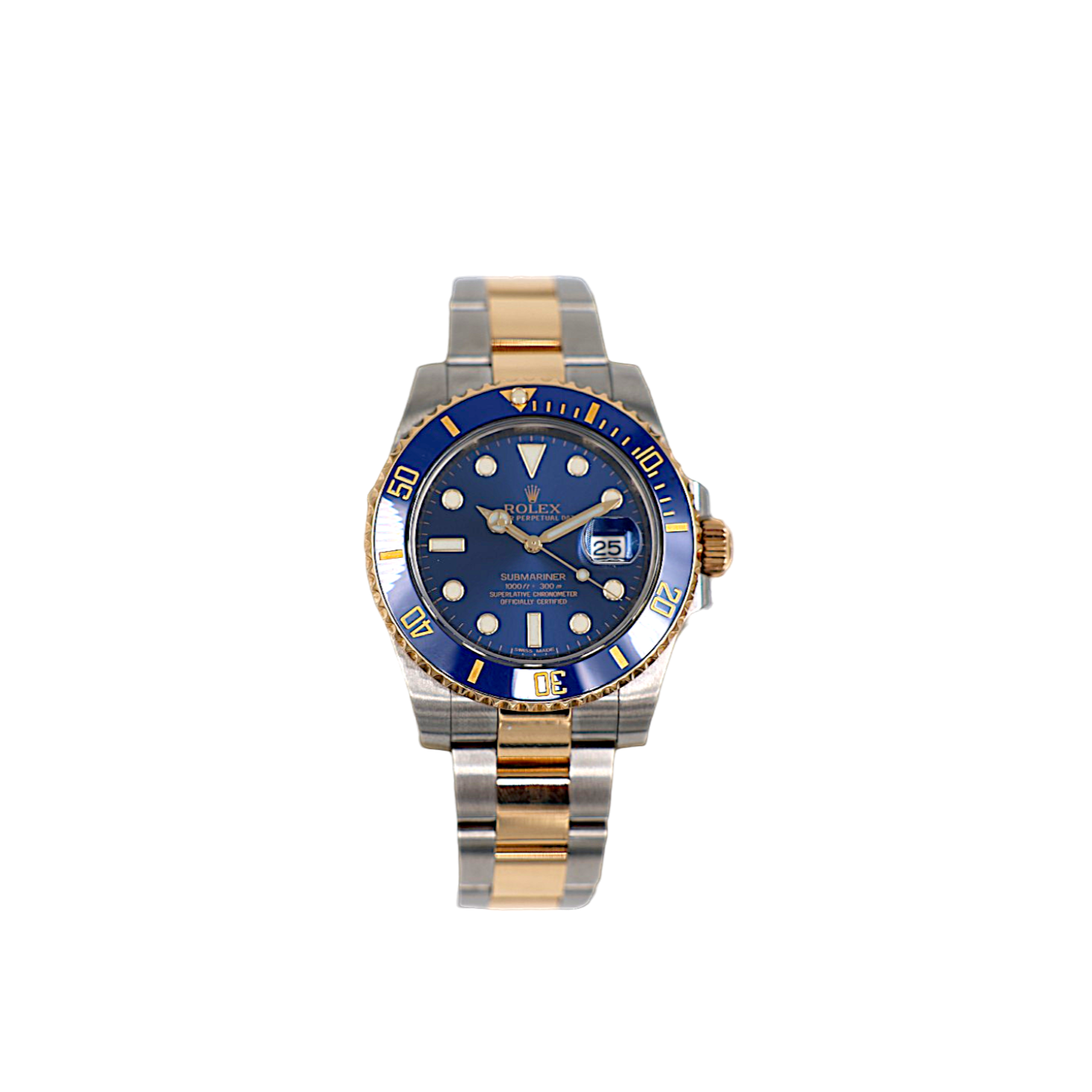 Rolex - Submariner - Bluesy - 116618LB - 2015
