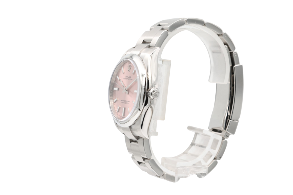 Rolex - Oyster Perpetual 34 – Pink Sunburst – 124200 – 2025