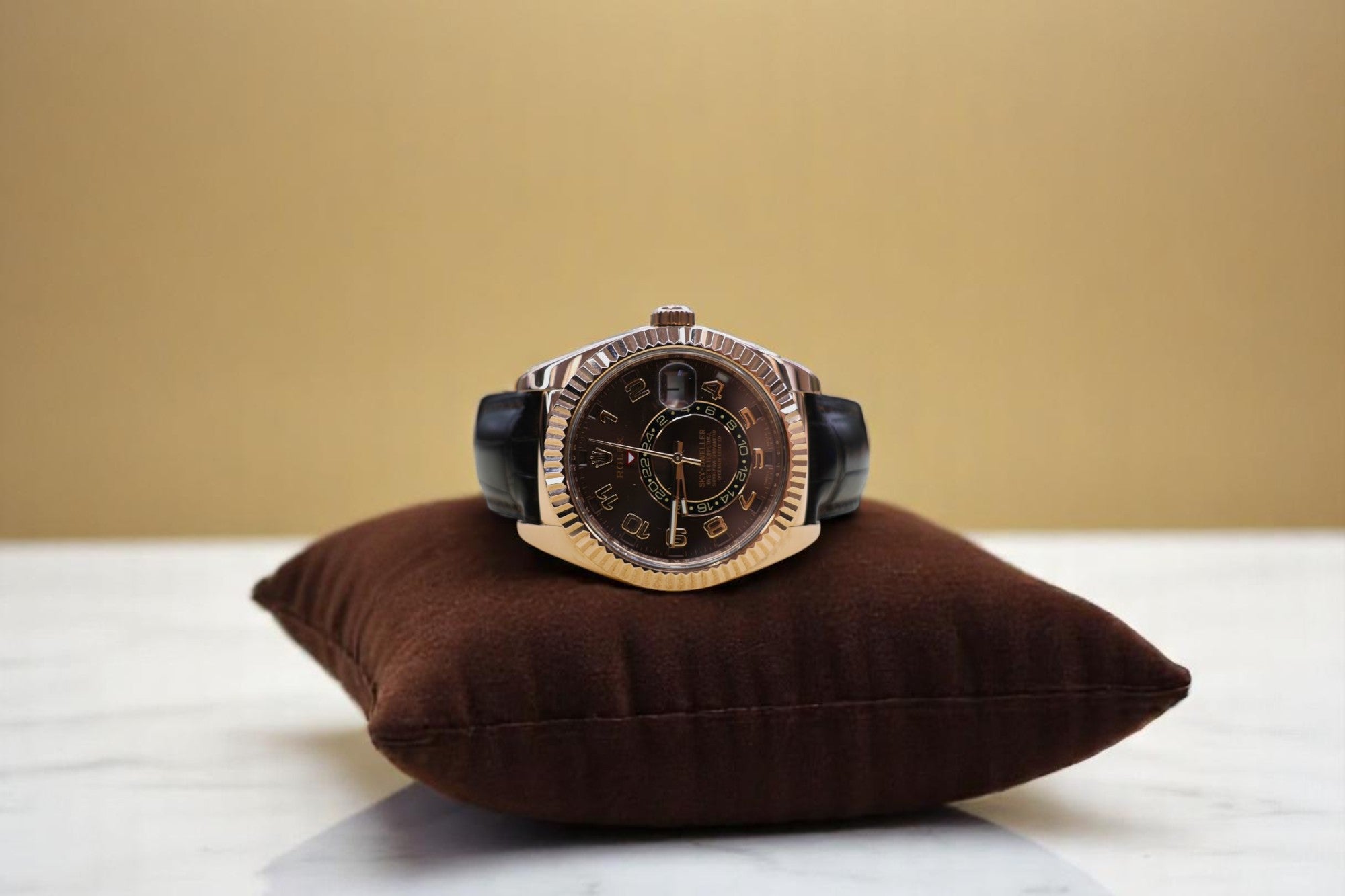 Rolex - Sky Dweller - 326135 Dial Chocolate Arabic - 2012