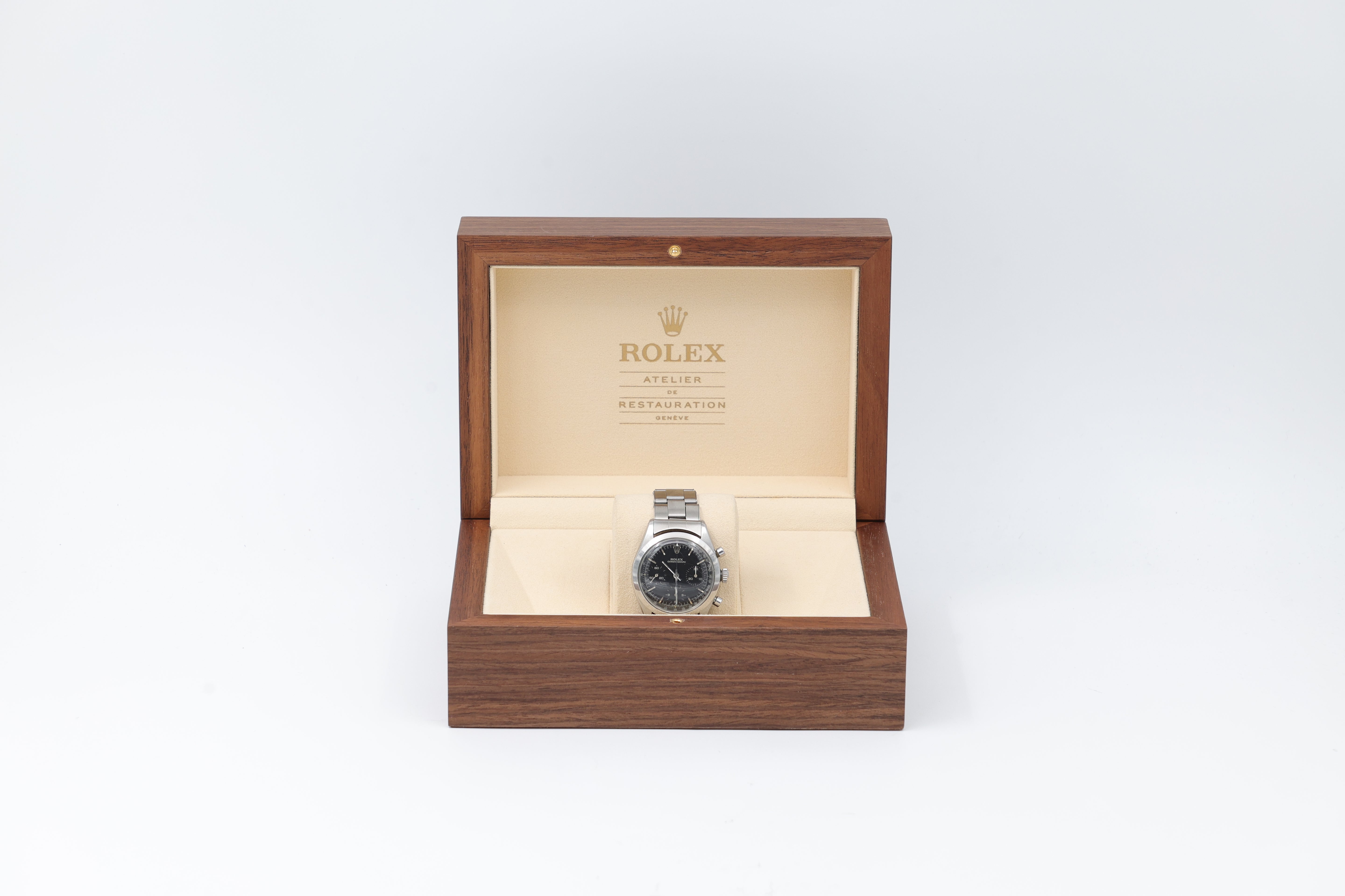 Rolex - Pre-Daytona Chronograph - Black Dial - 6238