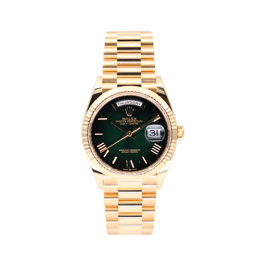 Rolex - Day Date 36 – Green Ombre – 128238 – 2026
