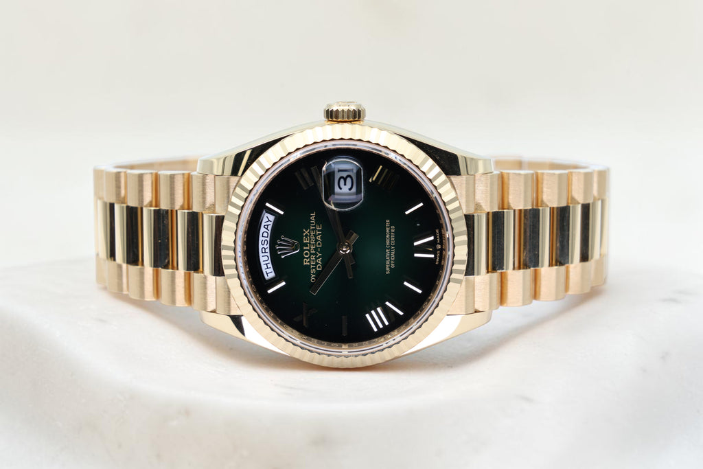 Rolex - Day Date 36 – Green Ombre – 128238 – 2026
