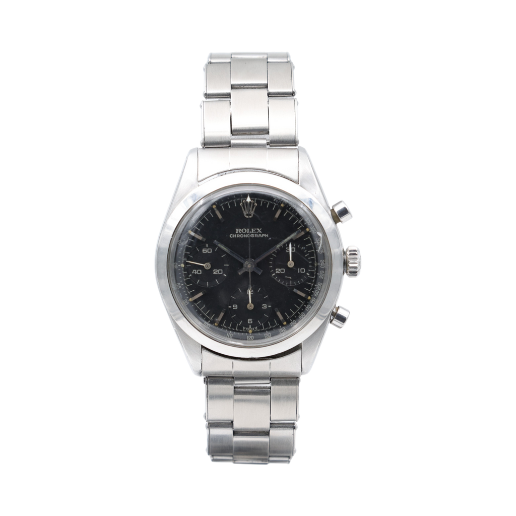 Rolex - Pre-Daytona Chronograph - Black Dial - 6238