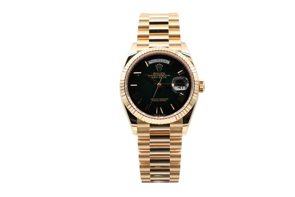 Rolex - Day Date 36 – Green Ombre – 128238 – 2026