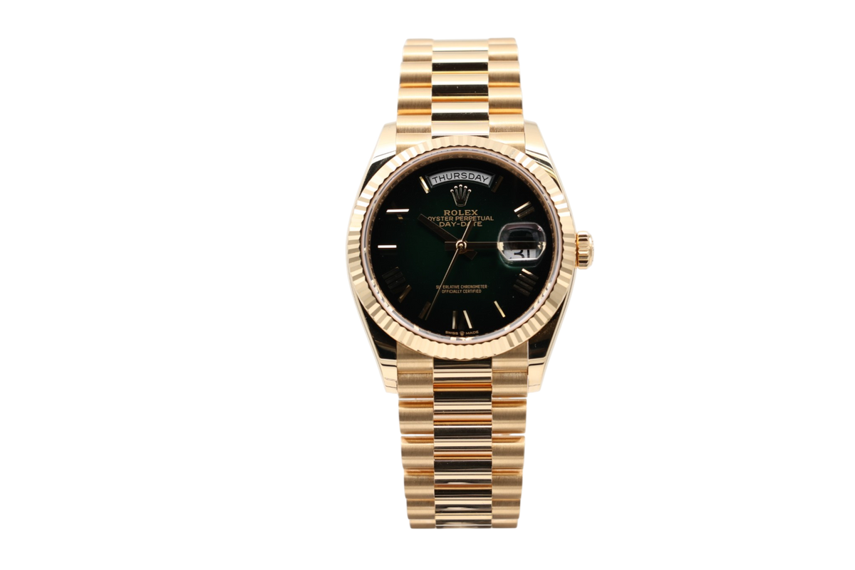Rolex - Day Date 36 – Green Ombre – 128238 – 2026