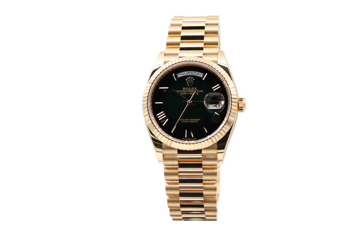 Rolex - Day Date 36 – Green Ombre – 128238 – 2026
