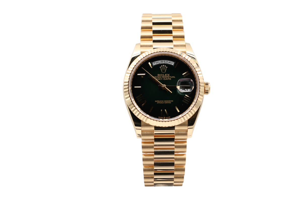 Rolex - Day Date 36 – Green Ombre – 128238 – 2026
