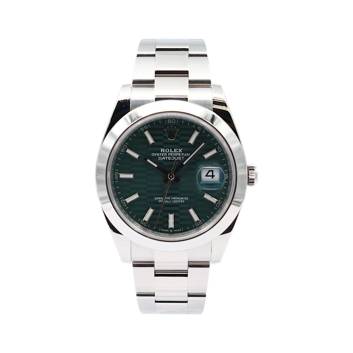 Rolex - Datejust – Green motif – 126300 – 2023