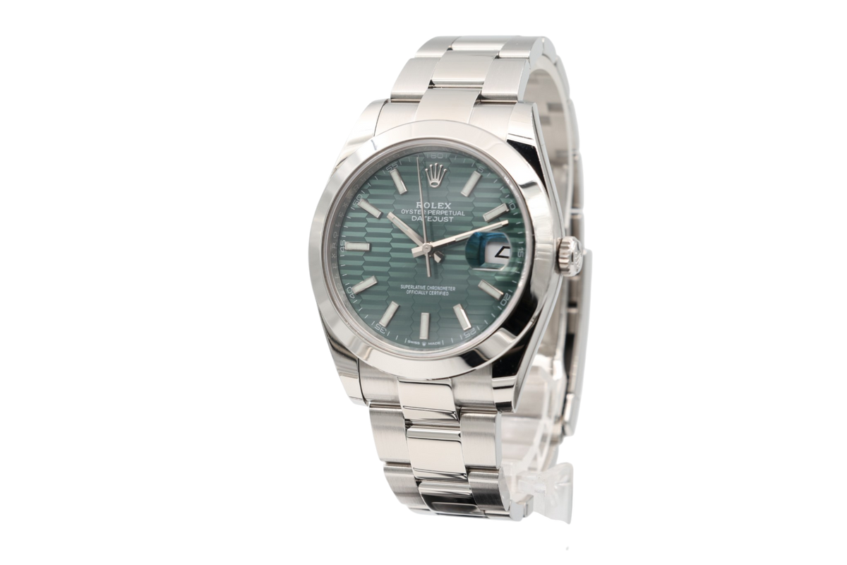 Rolex - Datejust – Green motif – 126300 – 2023