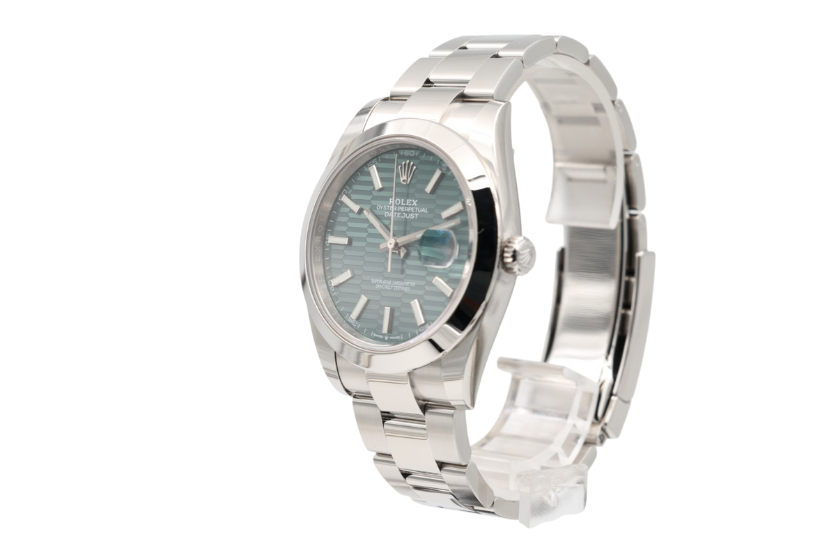 Rolex - Datejust – Green motif – 126300 – 2023