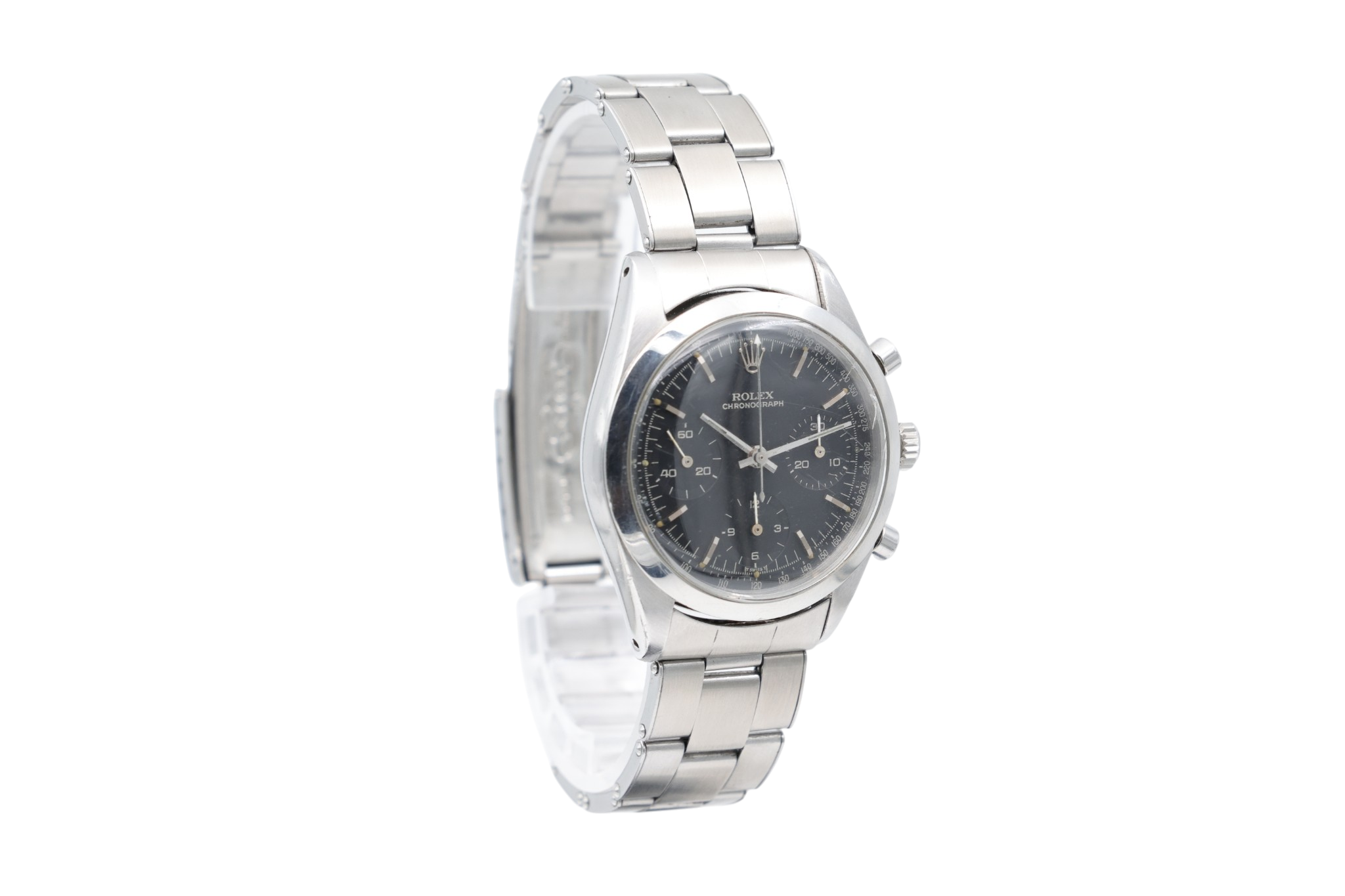 Rolex - Pre-Daytona Chronograph - Black Dial - 6238