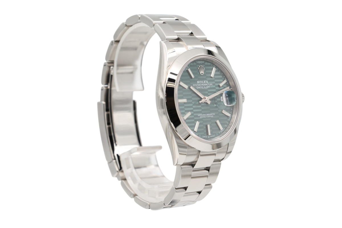 Rolex - Datejust – Green motif – 126300 – 2023