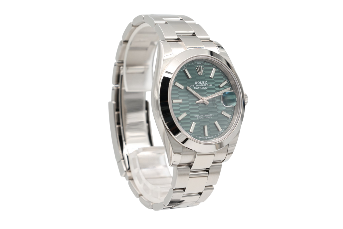 Rolex - Datejust – Green motif – 126300 – 2023