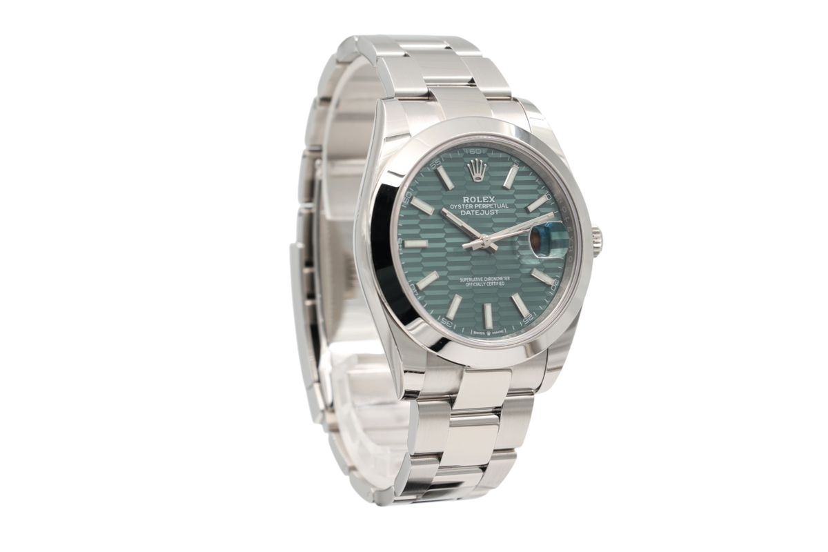 Rolex - Datejust – Green motif – 126300 – 2023