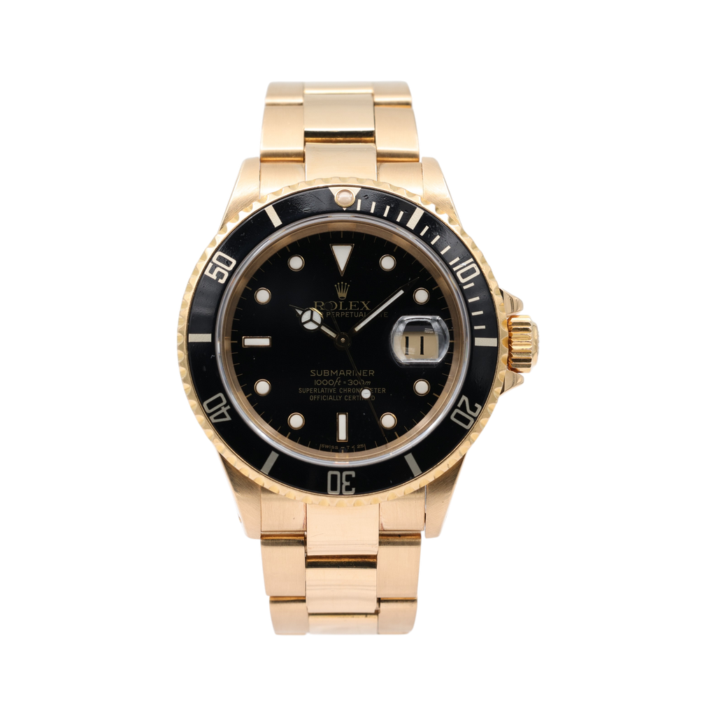 Rolex - Submariner – Yellow Gold – 16618 – 1989