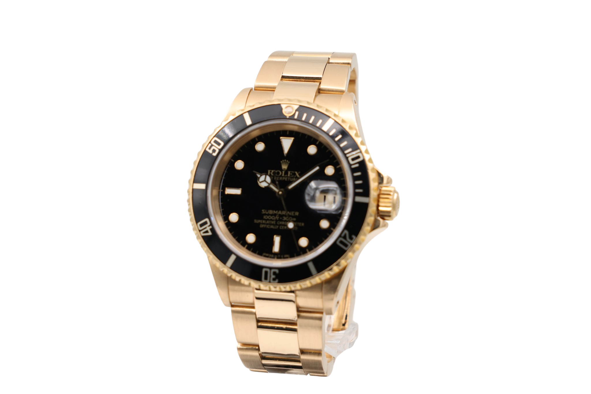 Rolex - Submariner – Yellow Gold – 16618 – 1989