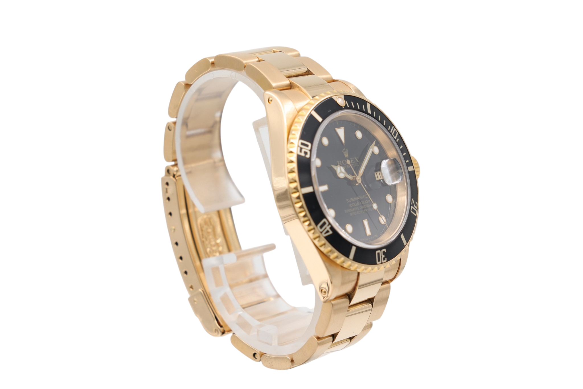 Rolex - Submariner – Yellow Gold – 16618 – 1989