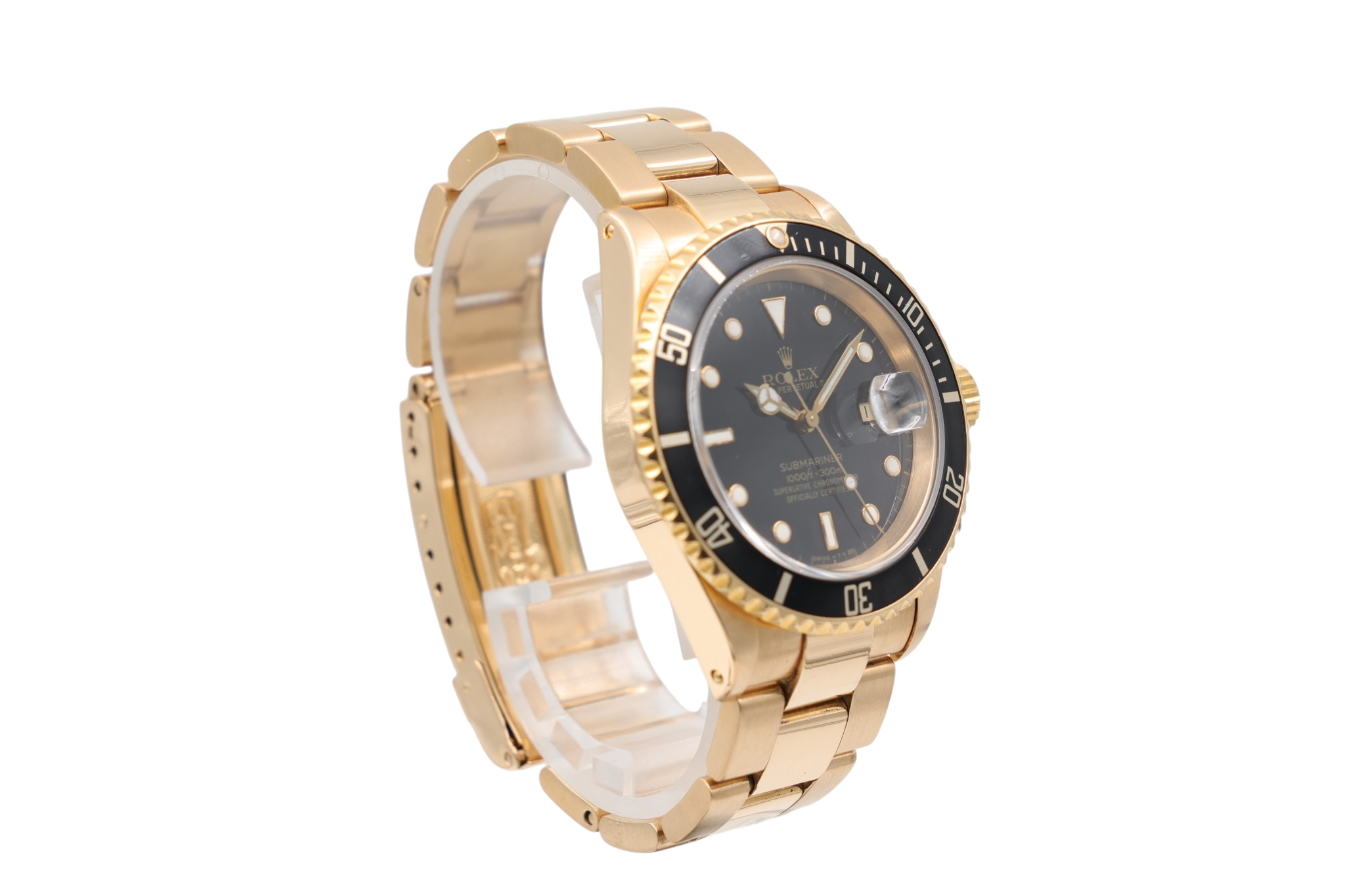 Rolex - Submariner – Yellow Gold – 16618 – 1989