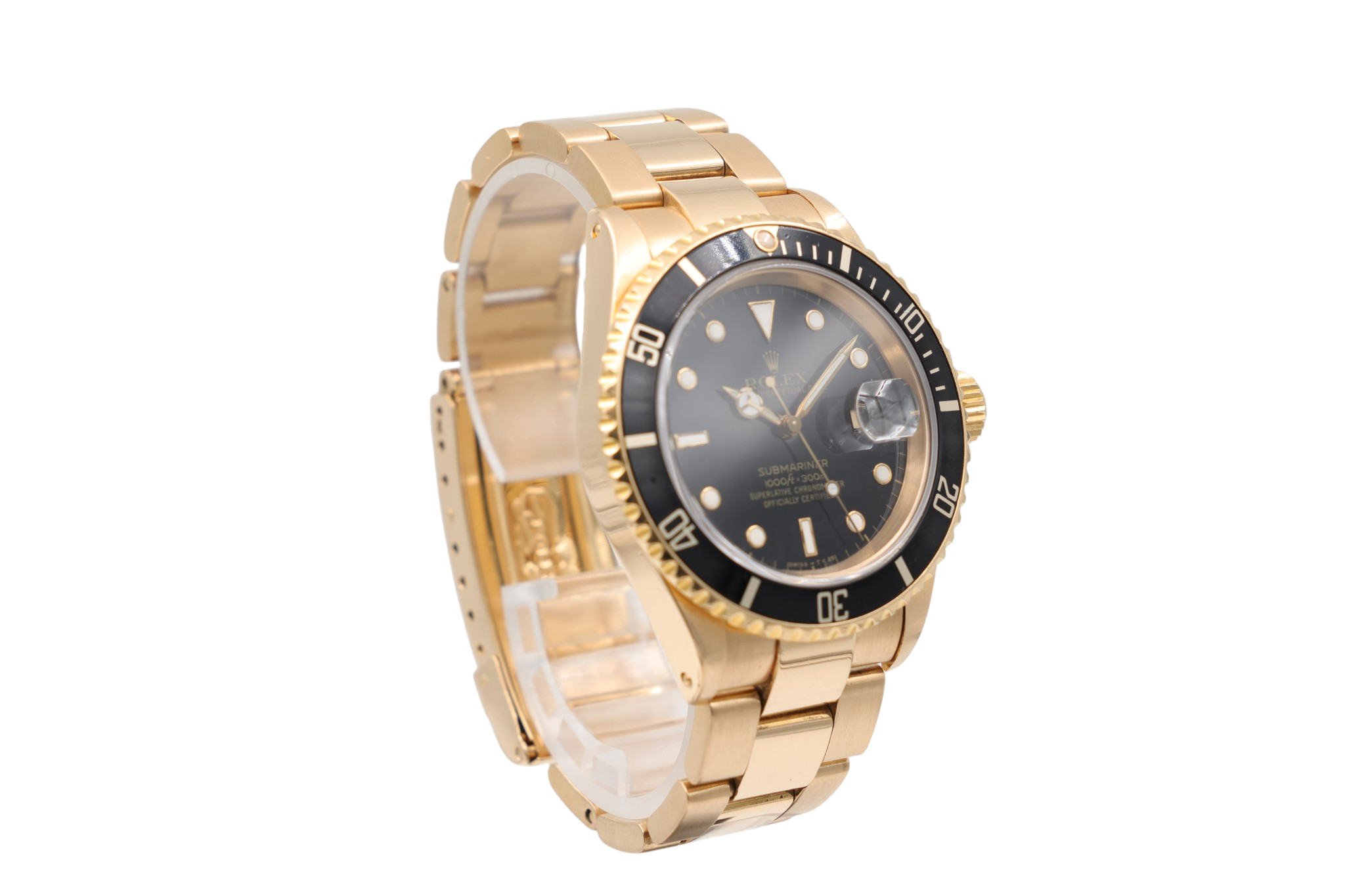 Rolex - Submariner – Yellow Gold – 16618 – 1989