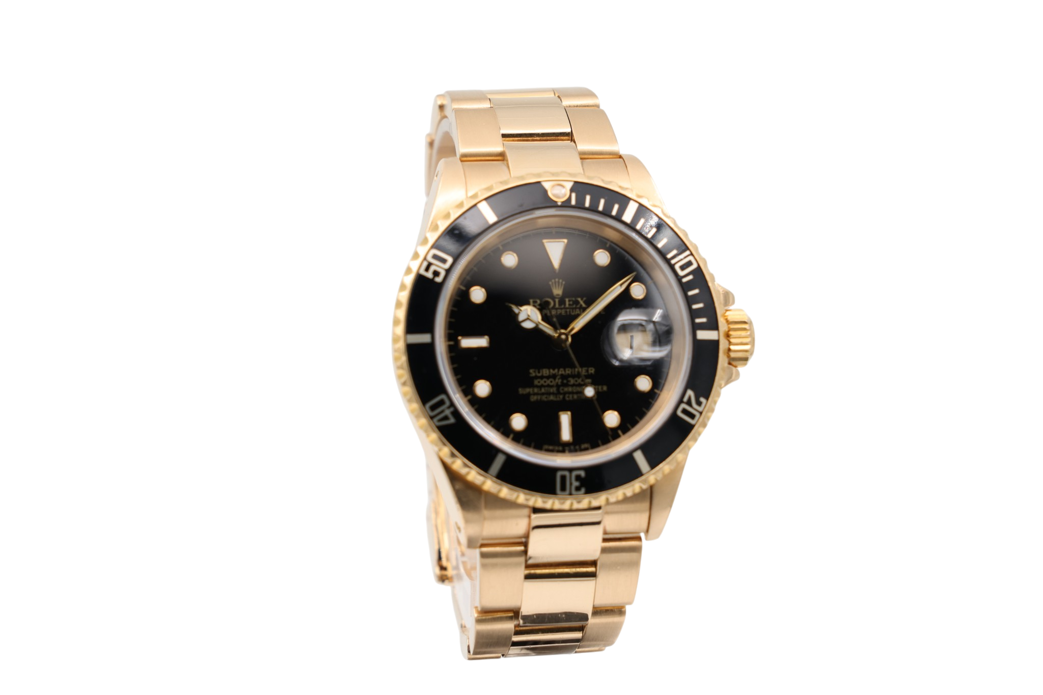 Rolex - Submariner – Yellow Gold – 16618 – 1989