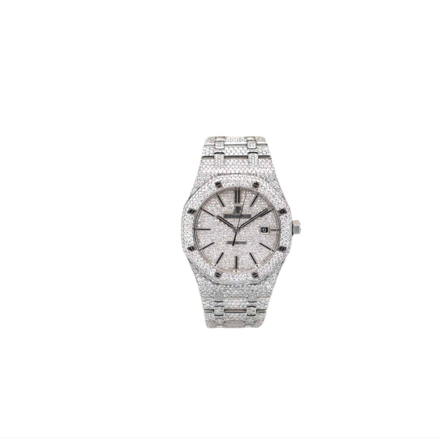 Audemars Piguet - Royal Oak - After Market Diamonds - 15400ST - 2016