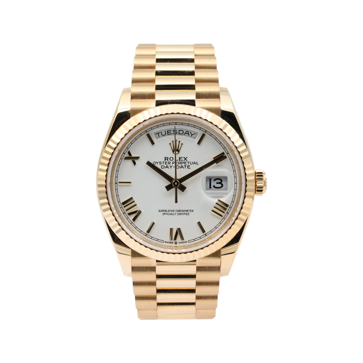 Rolex - Day Date 36 – White – 128238 – 2026