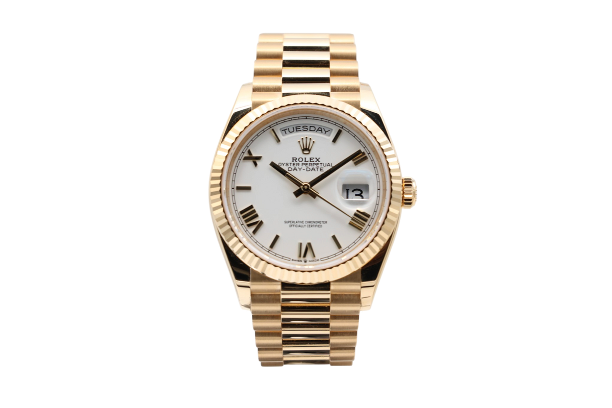 Rolex - Day Date 36 – White – 128238 – 2026