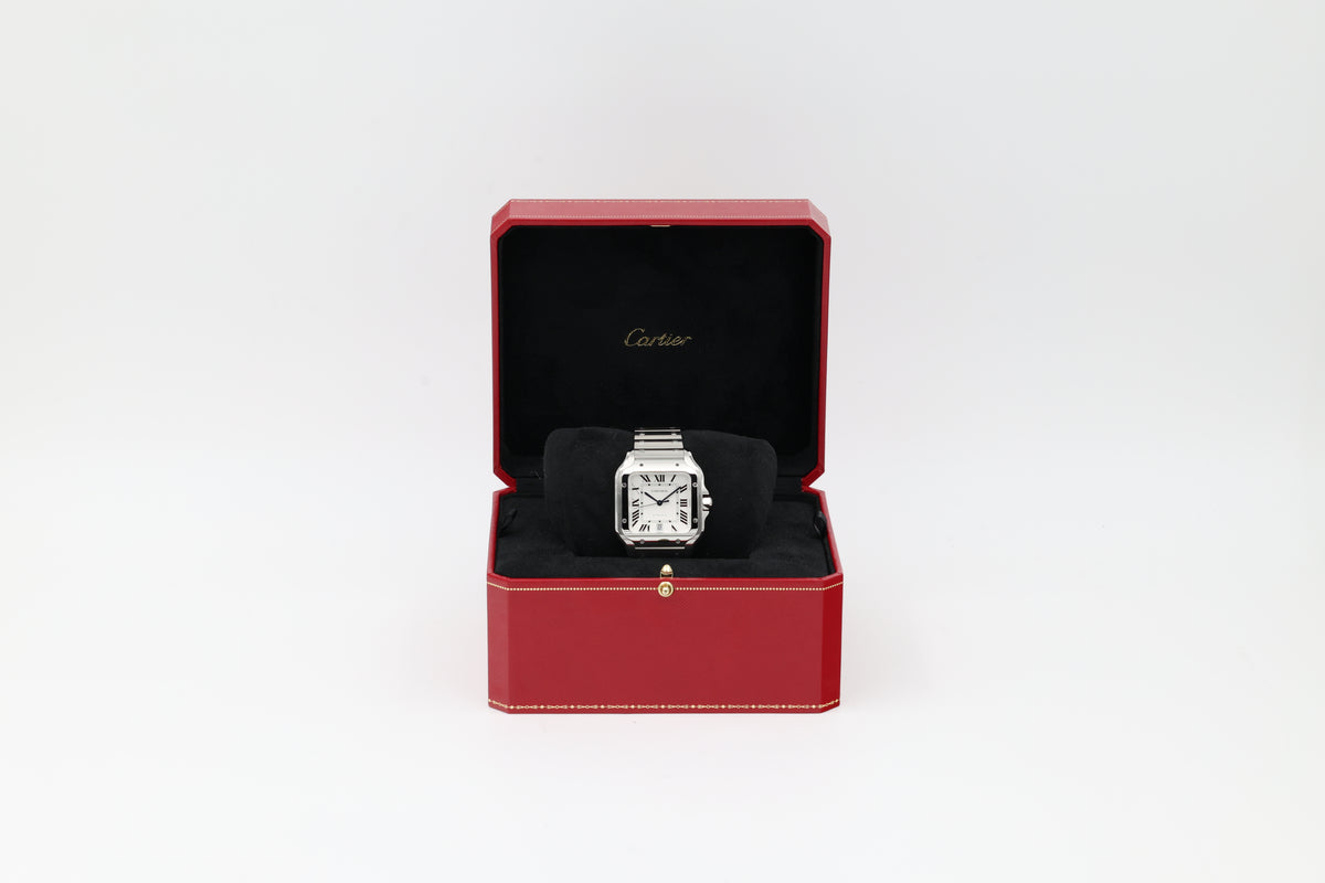 Cartier - Santos – White – WSSA0018 – 2025