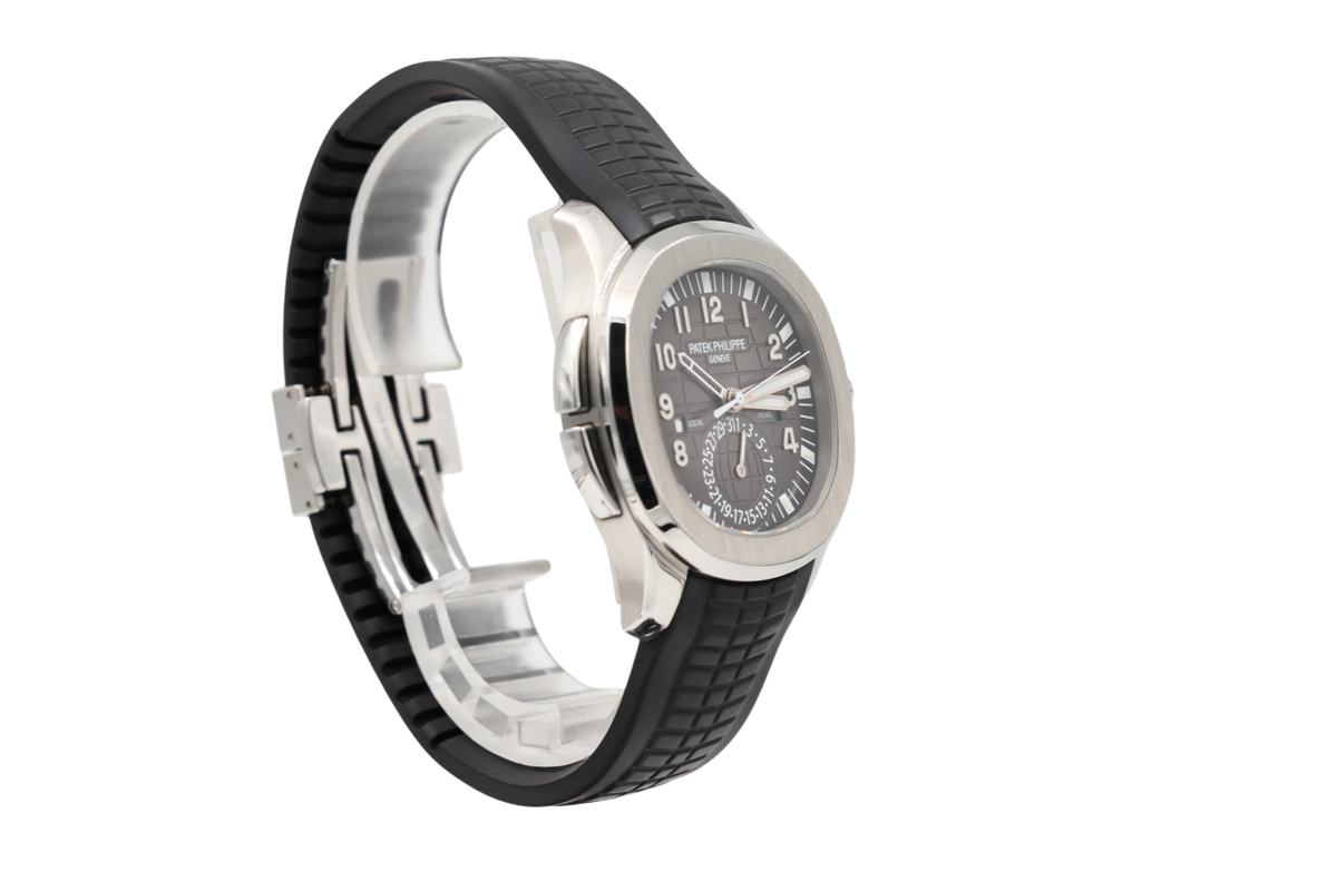 Patek Philippe - Aquanaut Travel Time – Black – 5164A-001 – 2018