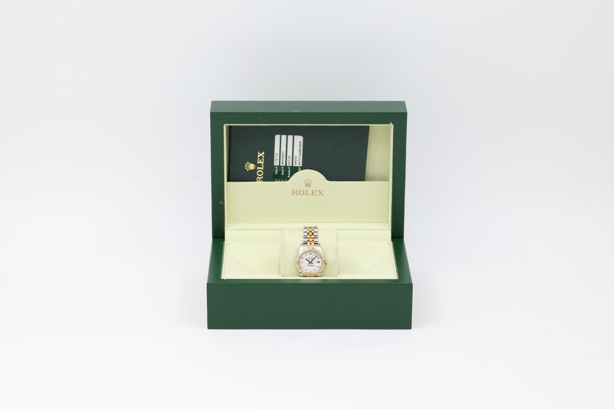 Rolex - Datejust – White with Diamond – 179173 – 2008