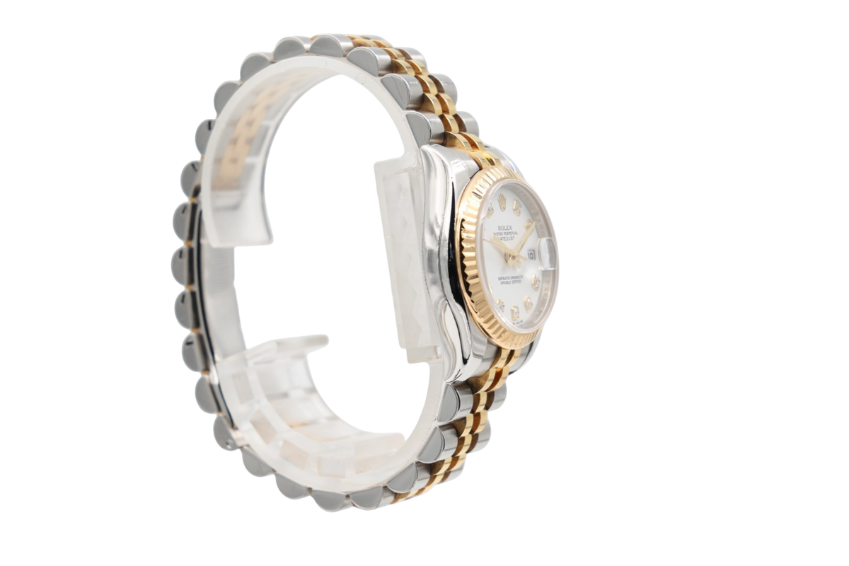 Rolex - Datejust – White with Diamond – 179173 – 2008