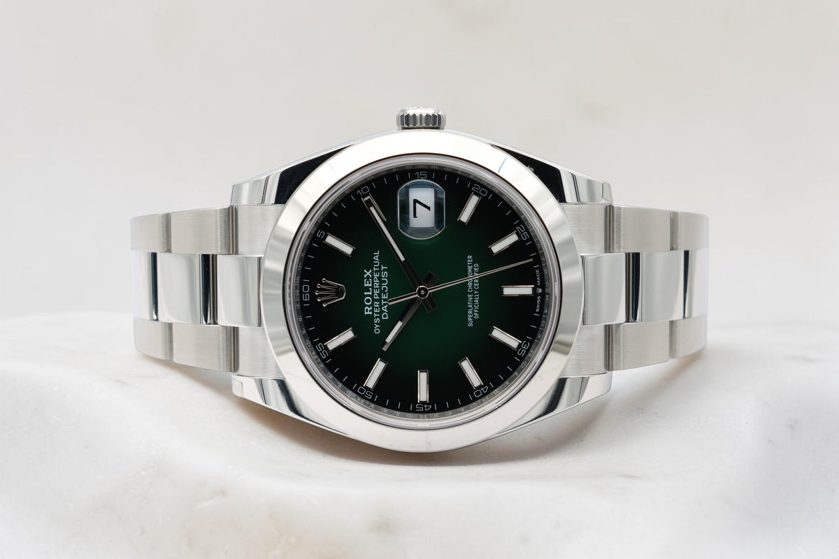 Rolex - Datejust 41 – Green Ombre – 126300 – 2026