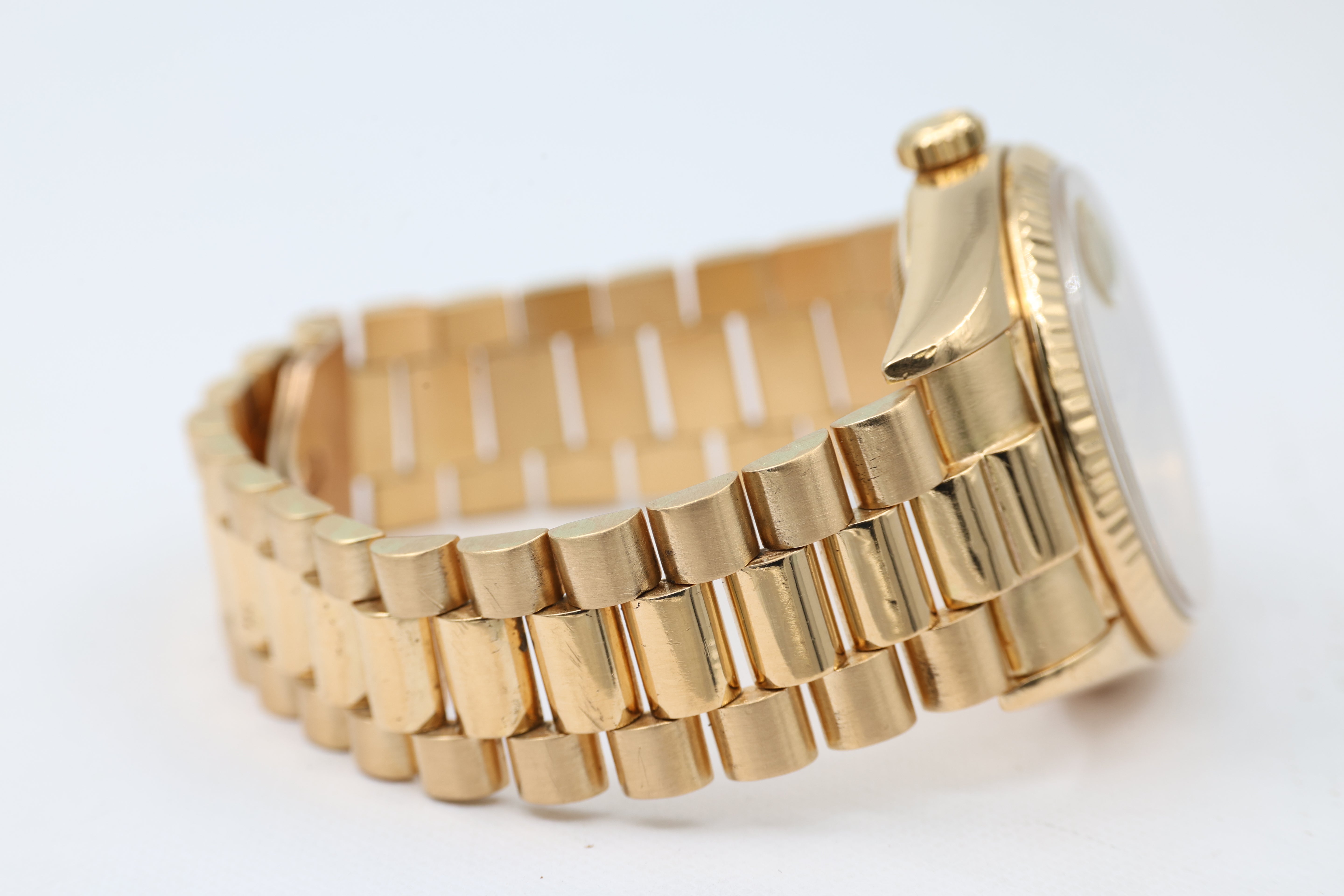 Rolex - Day-Date - Champagne Stick Dial - 18038 - Circa 1985