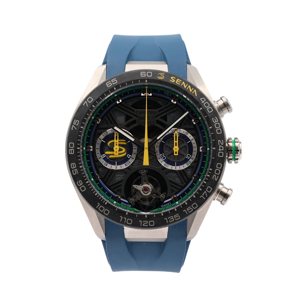 Tag Heuer - Extreme Sport Chronograph Tourbillon x Senna – Skeleton – CBU508 LFT6274 – 2024