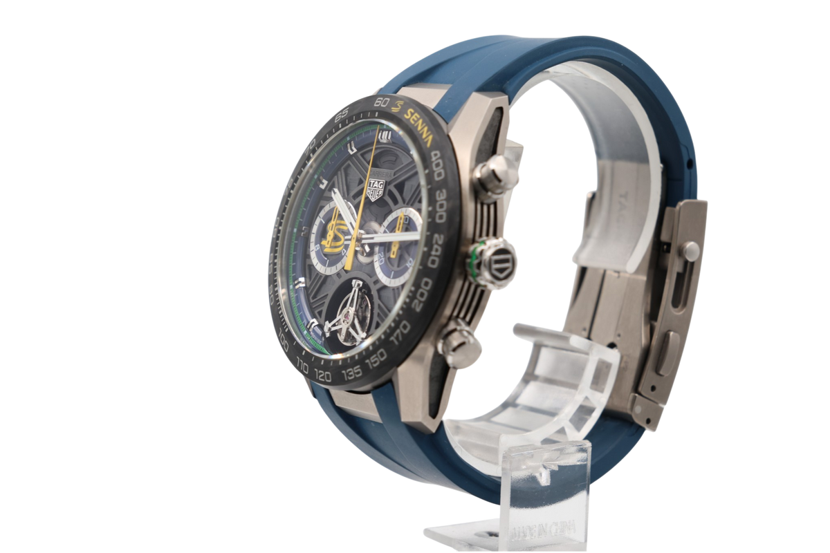 Tag Heuer - Extreme Sport Chronograph Tourbillon x Senna – Skeleton – CBU508 LFT6274 – 2024