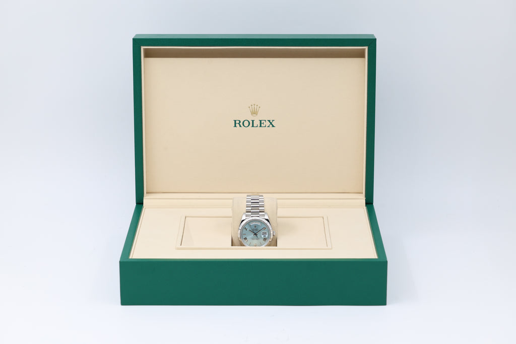Rolex Day-Date 40 – Ice Blue – 228236 – 2026
