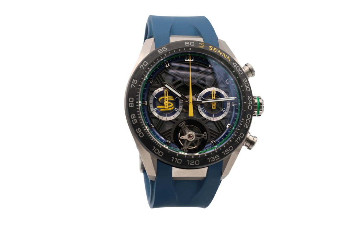 Tag Heuer - Extreme Sport Chronograph Tourbillon x Senna – Skeleton – CBU508 LFT6274 – 2024