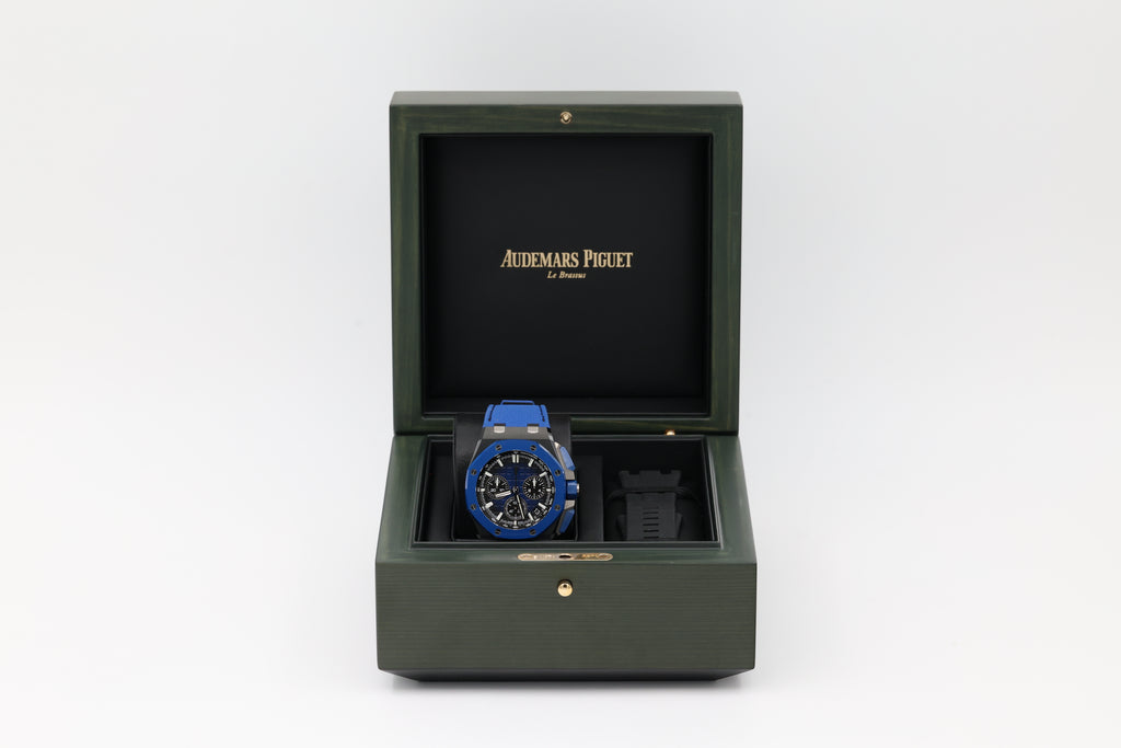 Audemars Piguet - Royal Oak Offshore Chronograph – Blue – 26420CE.OO.A043VE.01 – 2023