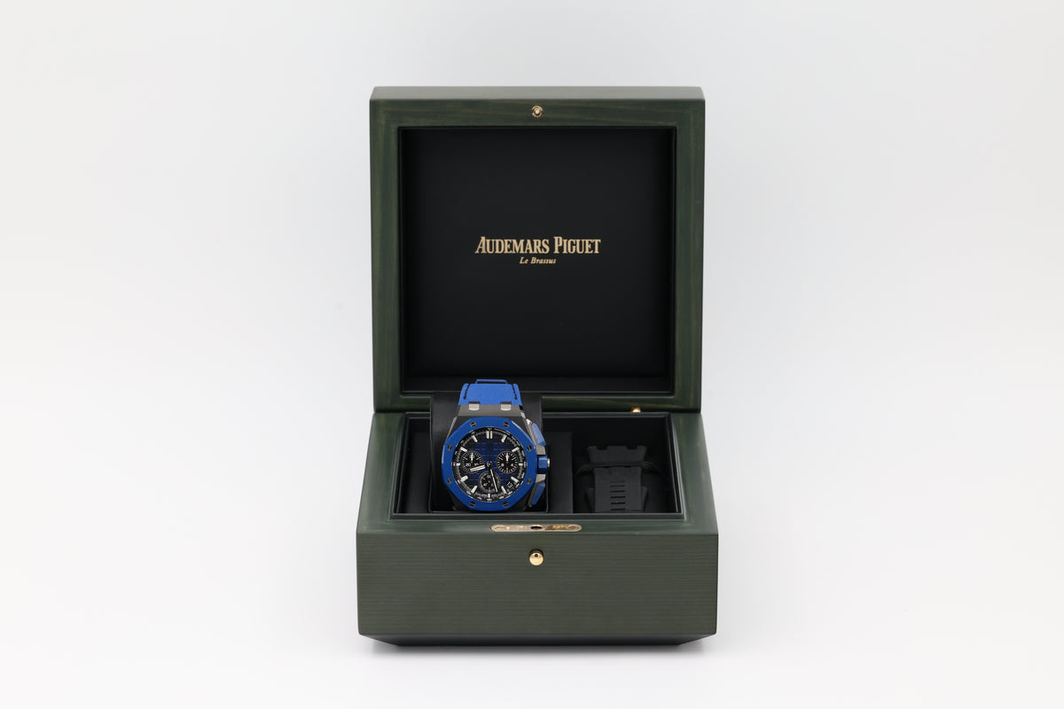 Audemars Piguet - Royal Oak Offshore Chronograph – Blue – 26420CE.OO.A043VE.01 – 2023